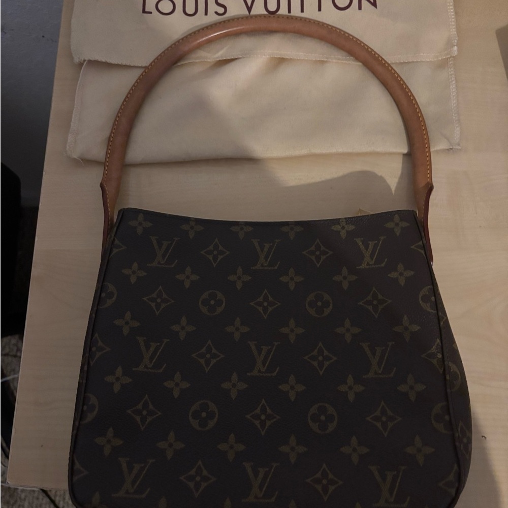 Louis Vuitton Brown Monogram Shoulder Bag